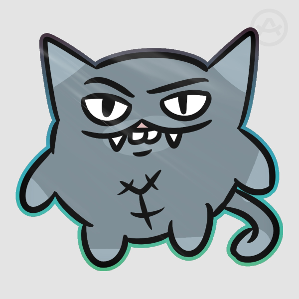 Mewgenics: Dybbuk Sticker