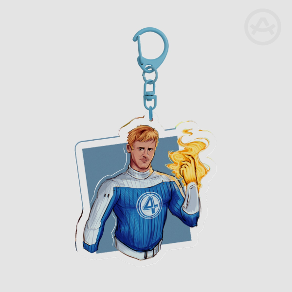 Johnny Storm Keychain