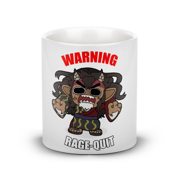 WARNING RAGE-QUIT - Sekido mug