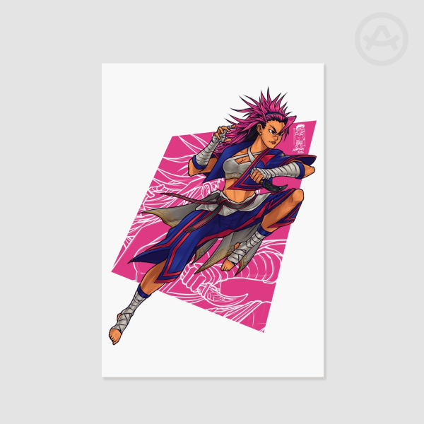 Yasmine A4 Print