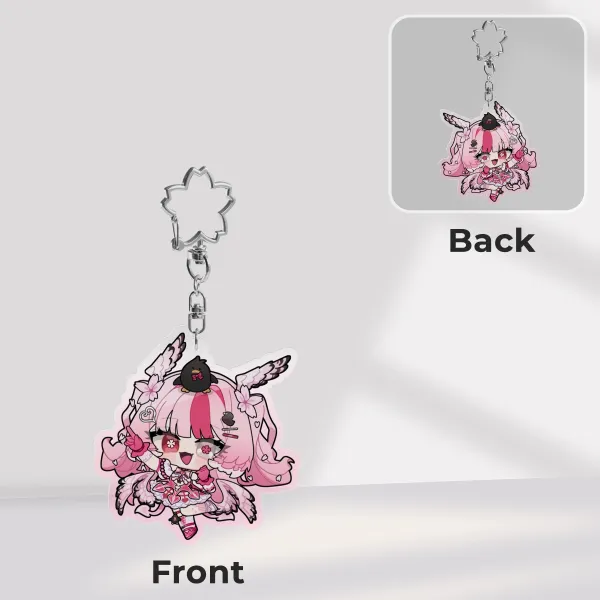 Mofutari Megumi 2.0 Debut Two-Sided Acrylic Keychain