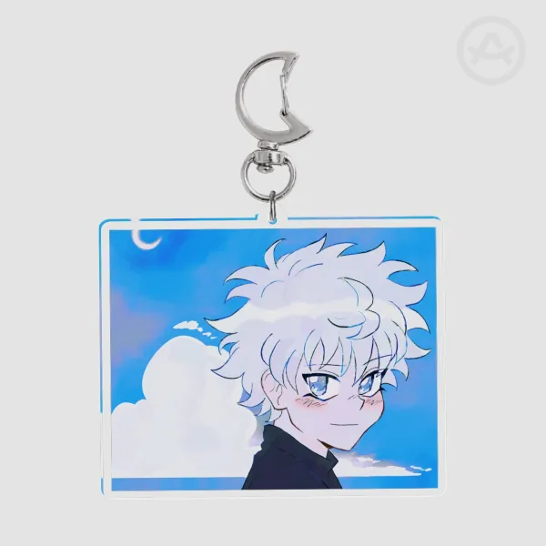 Killua Moon Keychain