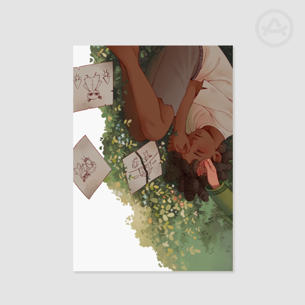 You're Not Here Anymore Art Print (Little Nightmares)