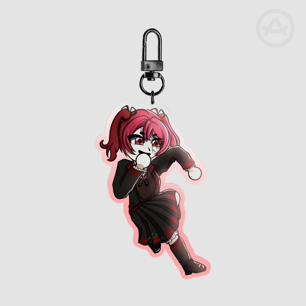 Mary Annette - Minecraft Freakshow Pairs Keychain