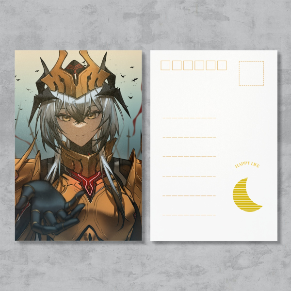 Punishing: Gray Raven • Rosetta: Arete (Gilded Creed) Postcard