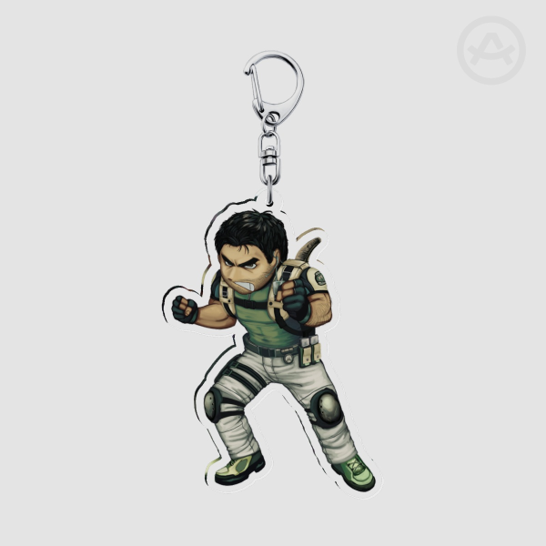 Chris Redfield Keychain