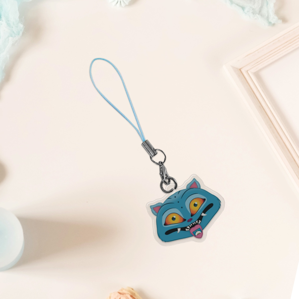 Derpy Epoxy Phone Charm Acrylic Keychain