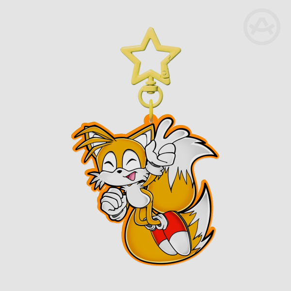 Tails Keychain