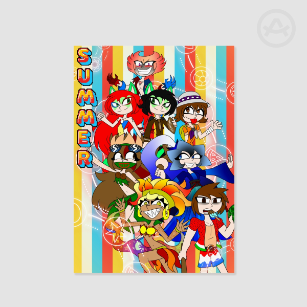 Summer Fashion Poster