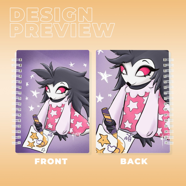 Octavia ~ PVC Double-side Spiral Notebook A6