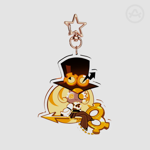 Timekeeper Cookie Keychain