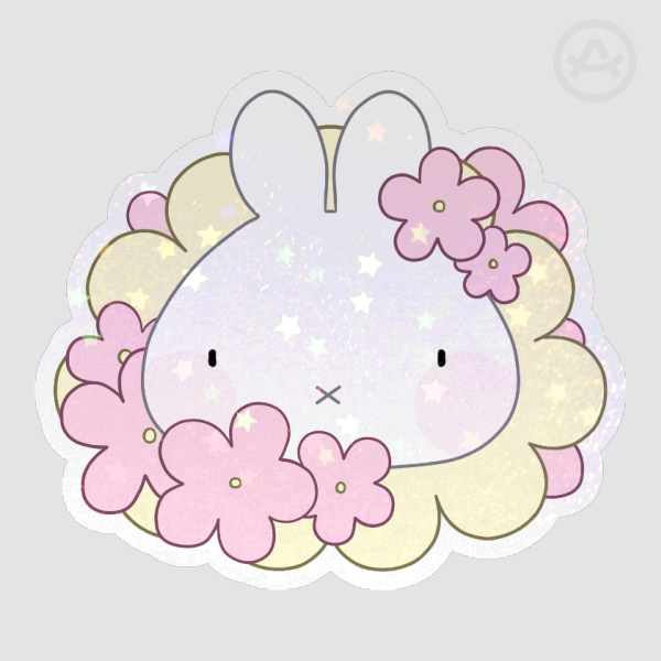 Cute Bunny Sticker