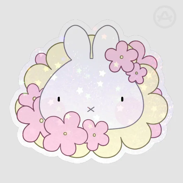 Cute Bunny Sticker