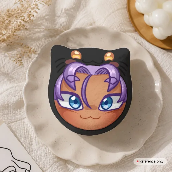 Trunks Kitty Hood Plush Badge