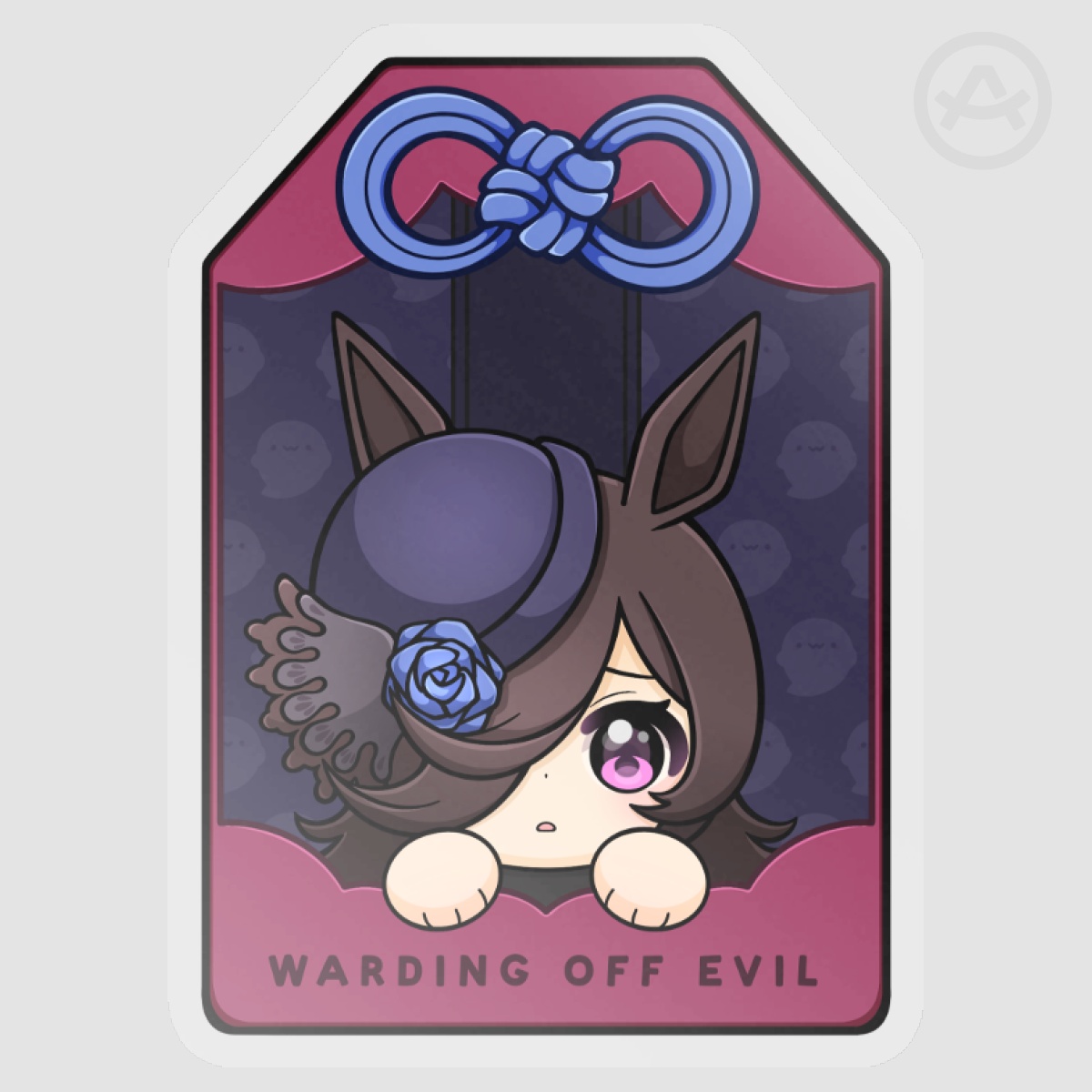 Rice Shower (Warding off Evil) PET Vinyl Die Cut Stickers
