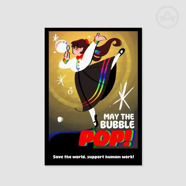 ORIGINAL | "Bubble" Poster Print
