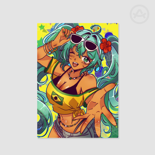 Brazilian Miku Poster