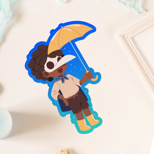Rainy Day Sticker (Little Nightmares)