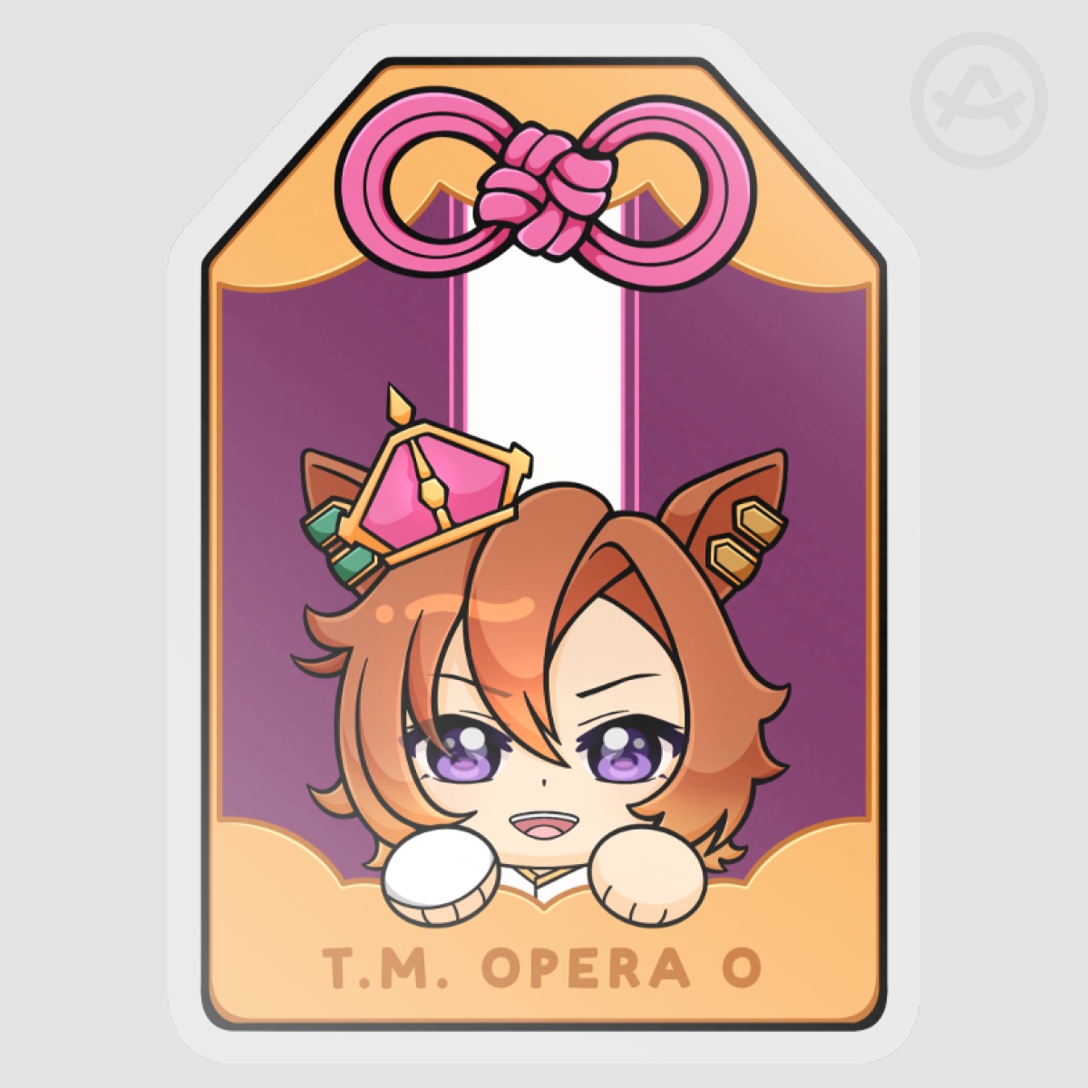 T.M. Opero O (Victory) PET Vinyl Die Cut Stickers