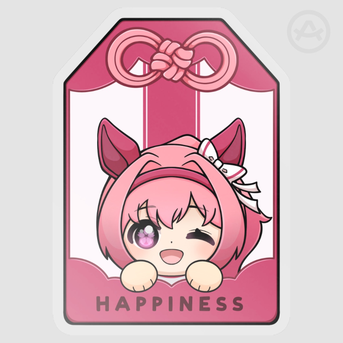 Haru Urara (Happiness) PET Vinyl Die Cut Stickers