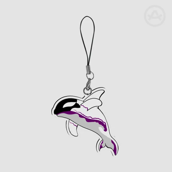 Orca Demisexual Keychain