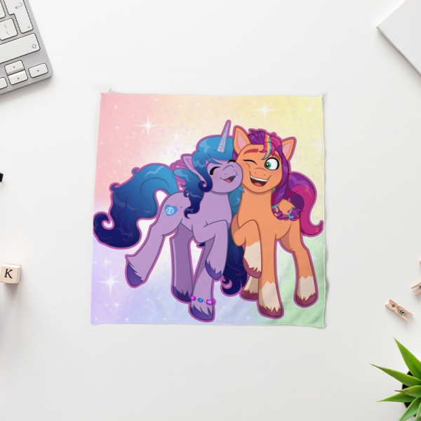 Izzy Moonbow and Sunny Starscout Magic Wrapper Cloth
