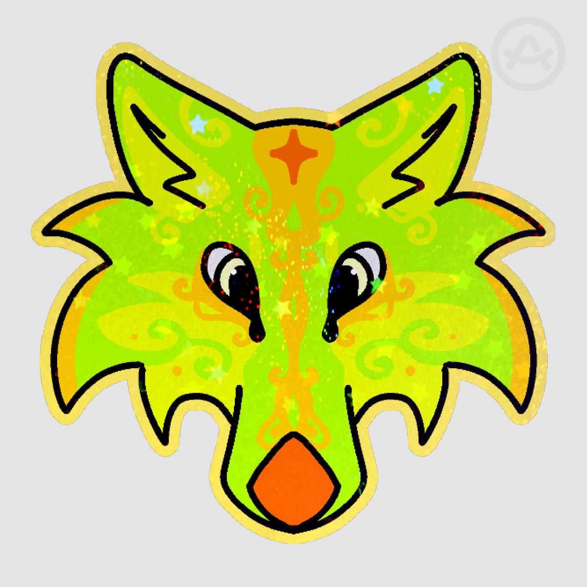 Citrus wolf stickers limited special edition