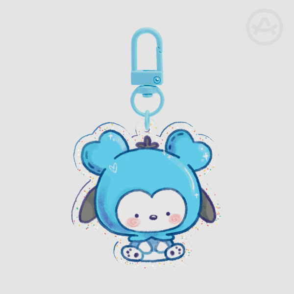 TWICE NAYEON Glitter Acrylic Keychain