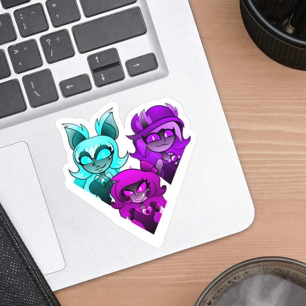 Girly Shippers Stickers
