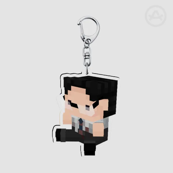 2.5 Inch Dead By Daylight - Dwight Fairfield Acrylic Keychain