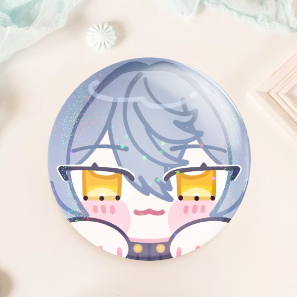 Sunday (Honkai Star Rail) Round Badges (Button Pins)
