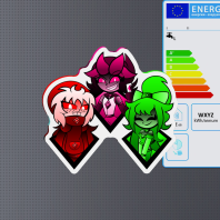 Super Heroic Adventurers Magnet