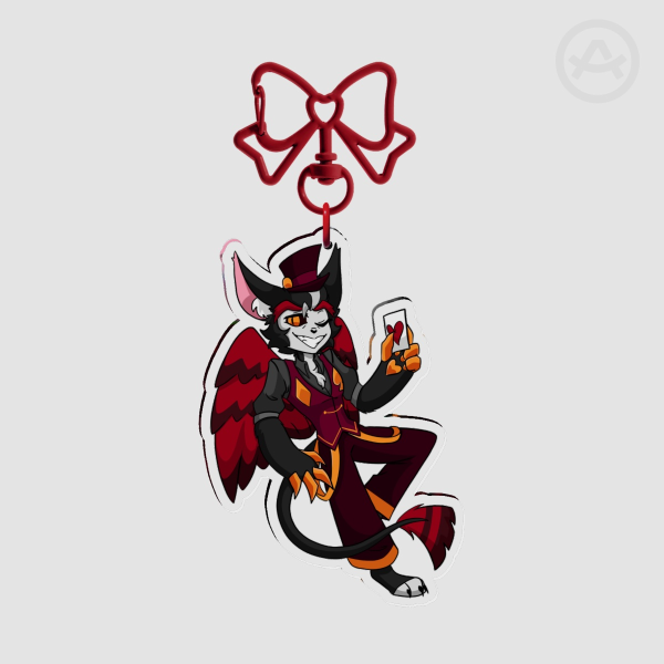 Husk Clear Acrylic Keychains
