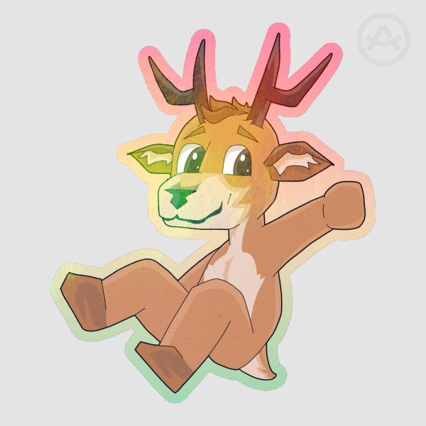 ANT - Rainbow Die Cut Sticker