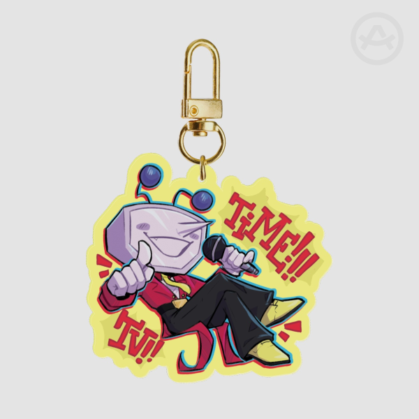 TENNA Colored Edge Acrylic Keychain
