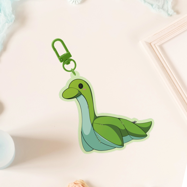 Loch Ness Monster Acrylic Keychain