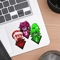 Super Heroic Adventurers Stickers