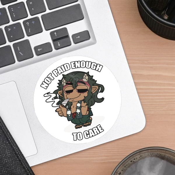 Relaxed Karaku-Sticker