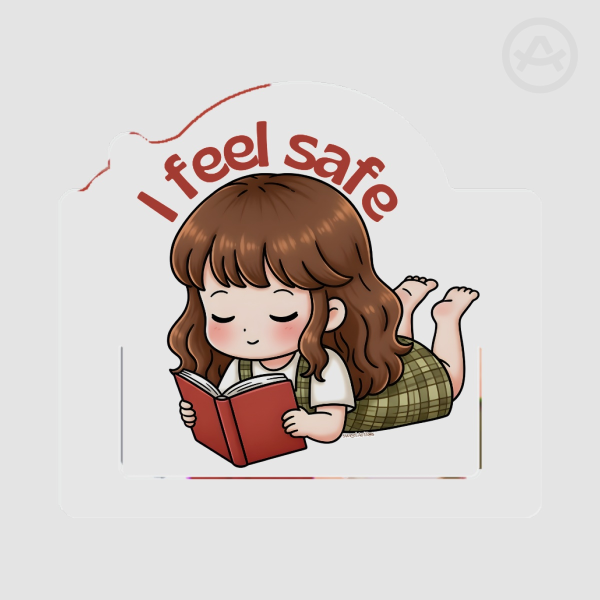 SweetArtRos Ella Cozy Bookmark Clip
