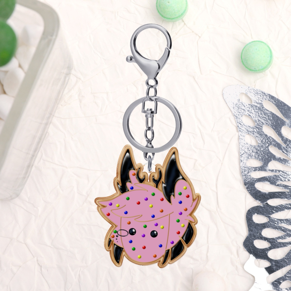 Alastor Cracker Keychain