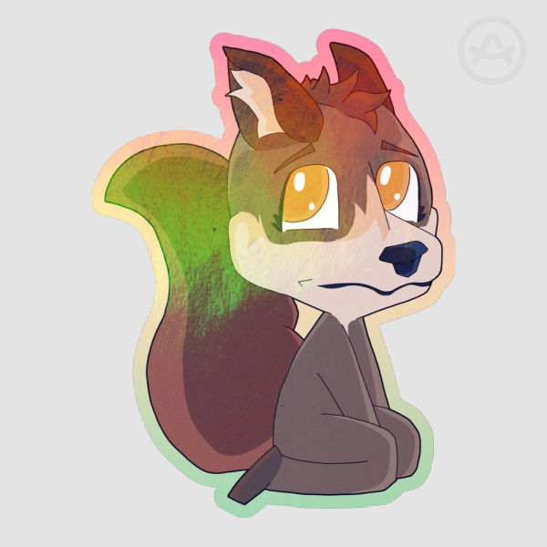 SUSAN - Rainbow Die Cut Sticker