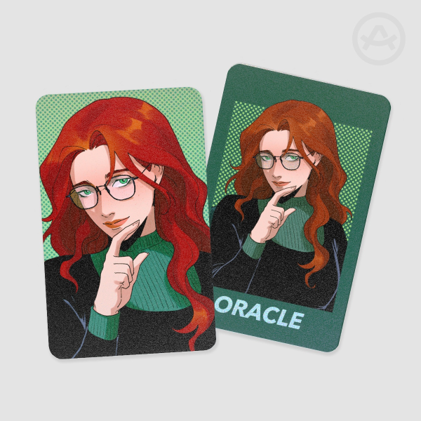 Barbara Gordon Oracle Holographic Photocard