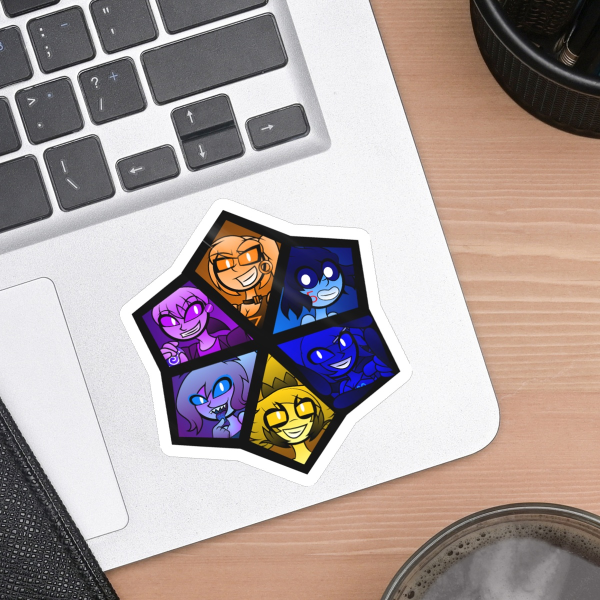 Gorgeous Athletic Natural Gangsters [GANG] Stickers