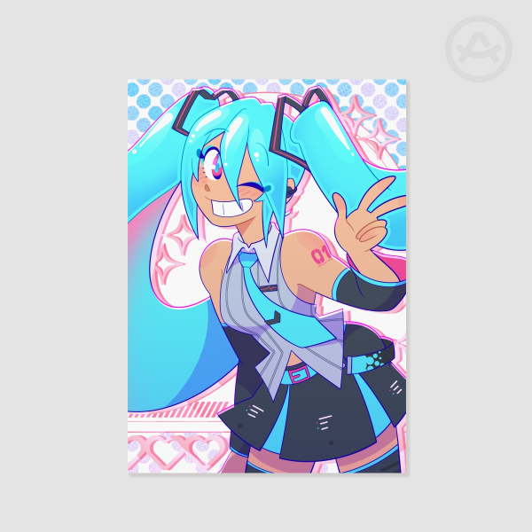  Miku V6 - Poster Printing