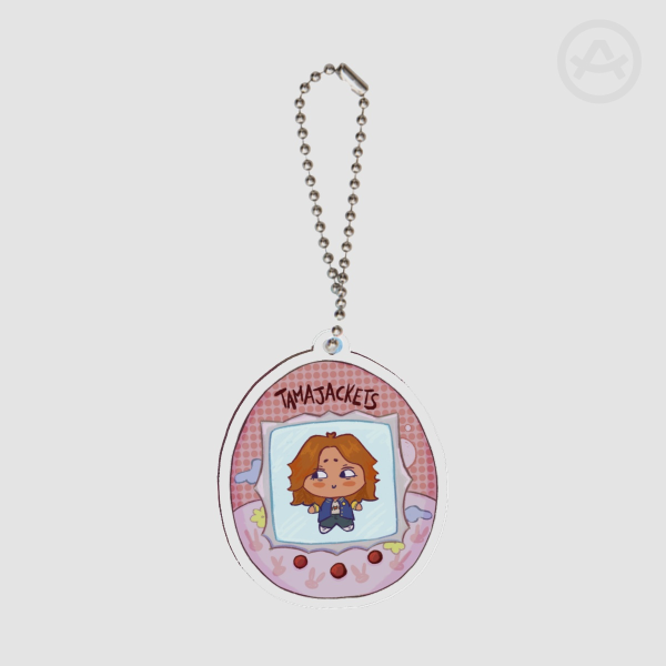 Jackie Taylor Tamagotchi Acrylic Keychain