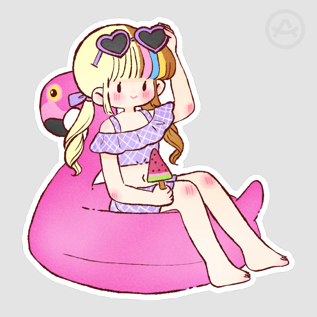 Summer Galaco Die Cut Stickers