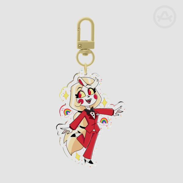 Charlie Morningstar Acrylic Keychain