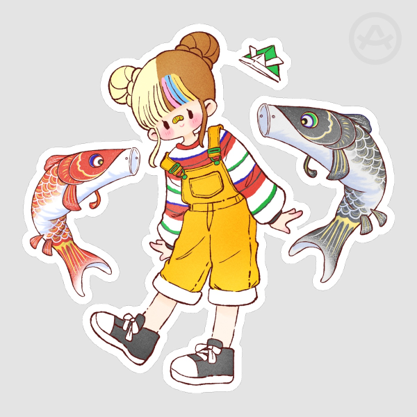 Children’s Day Galaco Die Cut Stickers