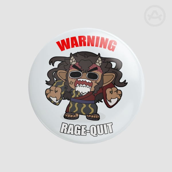 WARNING RAGE QUIT- Sekido Button