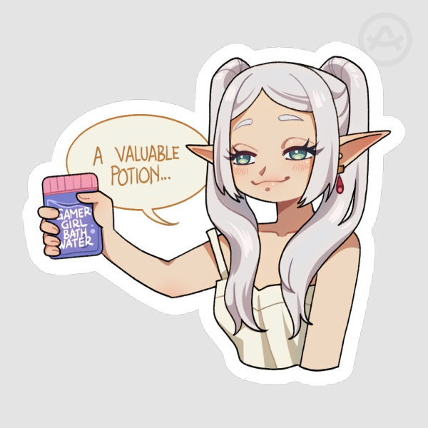 Frieren's potion sticker